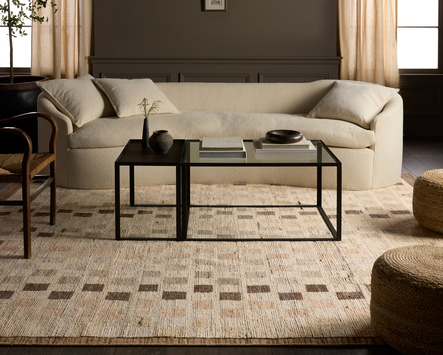 Ituri Geometric Beige/Tan Area Rug