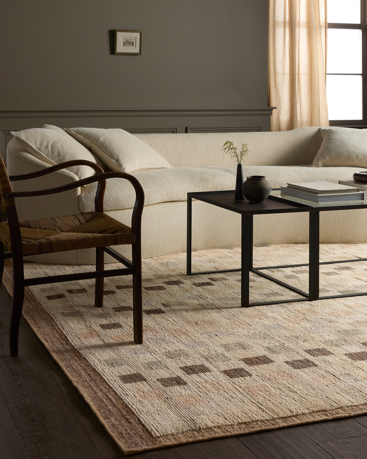 Ituri Geometric Beige/Tan Area Rug