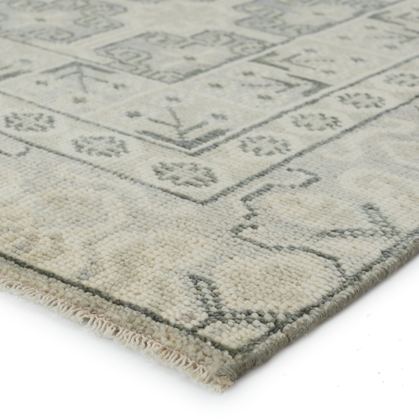 Stage Ivory/ Green Area Rug