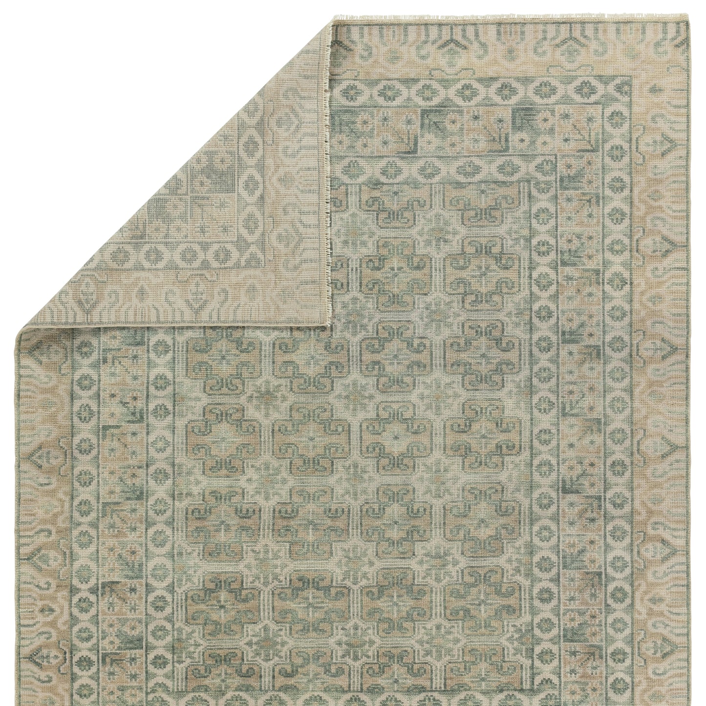 Stage Green/Cream Area Rug