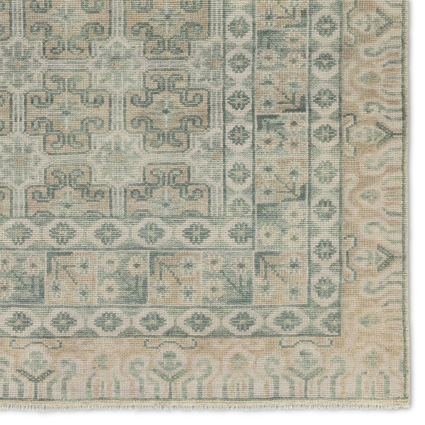 Stage Green/Cream Area Rug